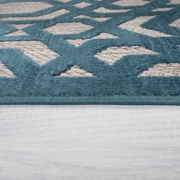 Modrý vonkajší koberec 230x160 cm Oro - Flair Rugs