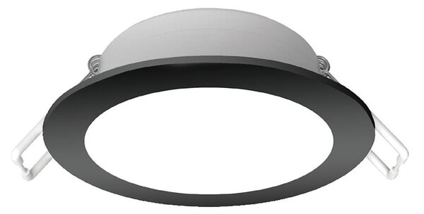 Aigostar - LED Kúpeľňové podhľadové svietidlo LED/4,8W/230V 3000K čierna IP65