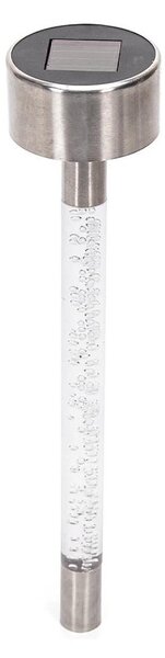 Aigostar - LED Solárna lampa LED/0,006W/1,2V 36,7cm chróm 6500K IP44