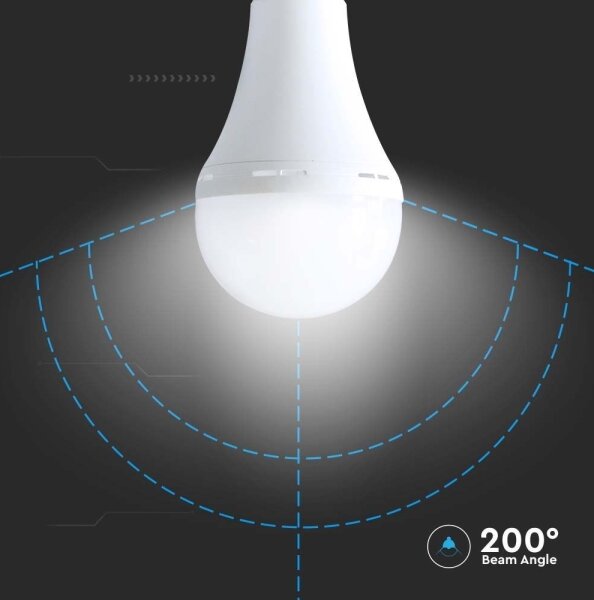 LED Žiarovka s núdzovým režimom A80 E27/12W/230V 4000K