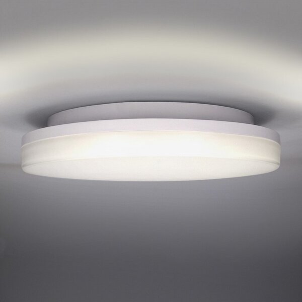 SOLIGHT LED vonkajšie prisadené svietidlo 15W/230V1150Lm/4000K/120°/IP54, kruhové biele