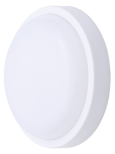 SOLIGHT LED vonkajšie prisadené svietidlo 20W/230V/1500Lm/4000K/120°/IP54, kruhové biele