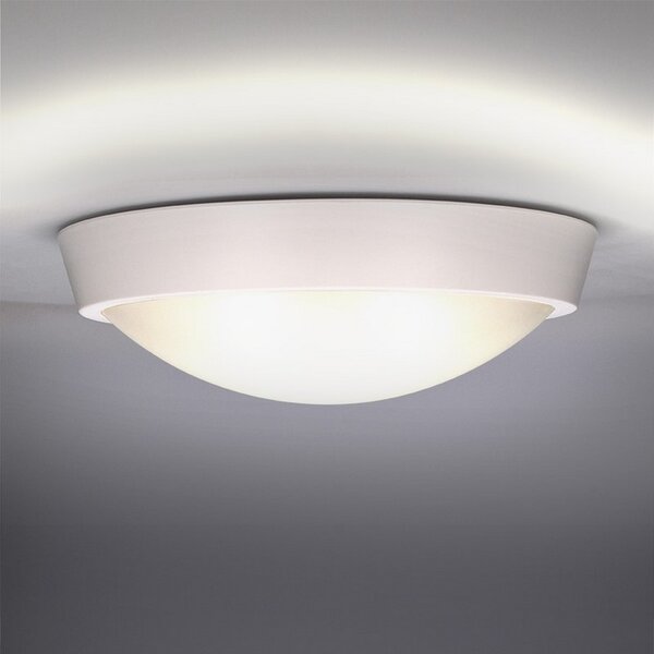 SOLIGHT LED vonkajšie prisadené svietidlo 18W/230V/1350Lm/4000K/120°/IP65, kruhové biele