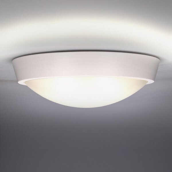 SOLIGHT LED vonkajšie prisadené svietidlo 30W/230/2200Lm/4000K/120°/IP65, kruhové biele
