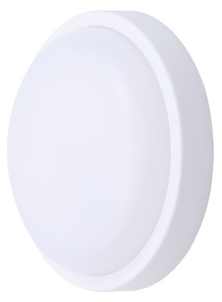 SOLIGHT LED vonkajšie prisadené svietidlo 13W/230V/910Lm/4000K/120°/IP54, kruhové biele