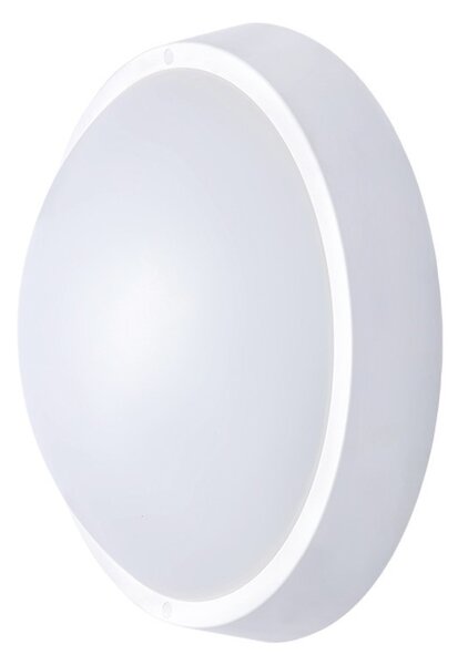 SOLIGHT LED vonkajšie prisadené svietidlo 30W/230/2200Lm/4000K/120°/IP65, kruhové biele