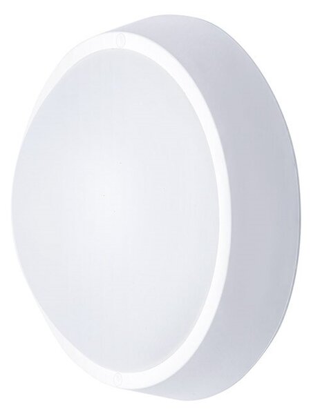 SOLIGHT LED vonkajšie prisadené svietidlo 18W/230V/1350Lm/4000K/120°/IP65, kruhové biele