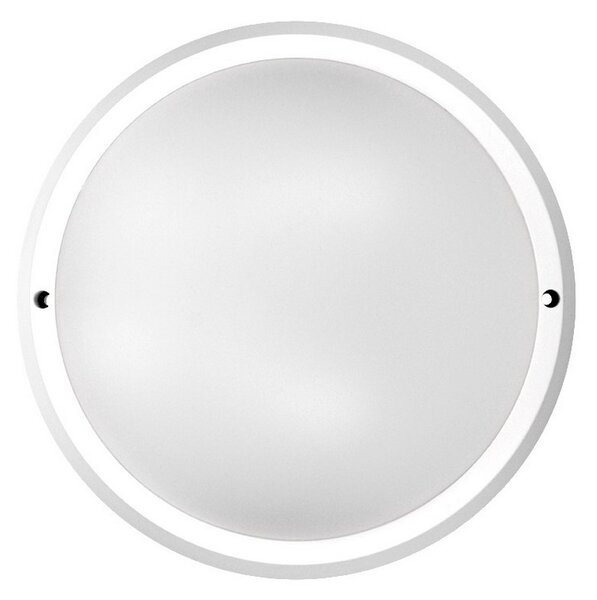 SOLIGHT LED vonkajšie prisadené svietidlo 30W/230/2200Lm/4000K/120°/IP65, kruhové biele