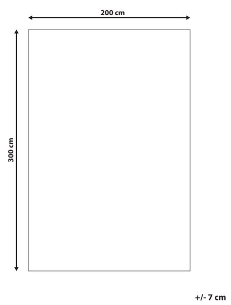 Koberec zelený bavlna 200 x 300 cm rastlinný vzor listy monstery obdĺžnikový tvar boho moderný štýl obývačka spálňa