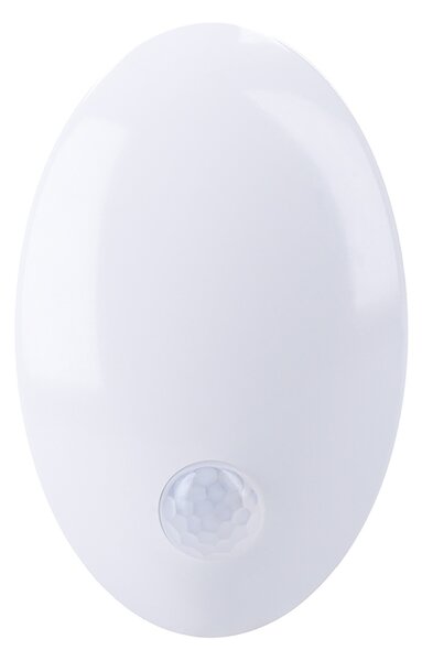SOLIGHT LED nočné svetielko s pohybovým a svetelným sensorom 0,7W, 3000K, 230V