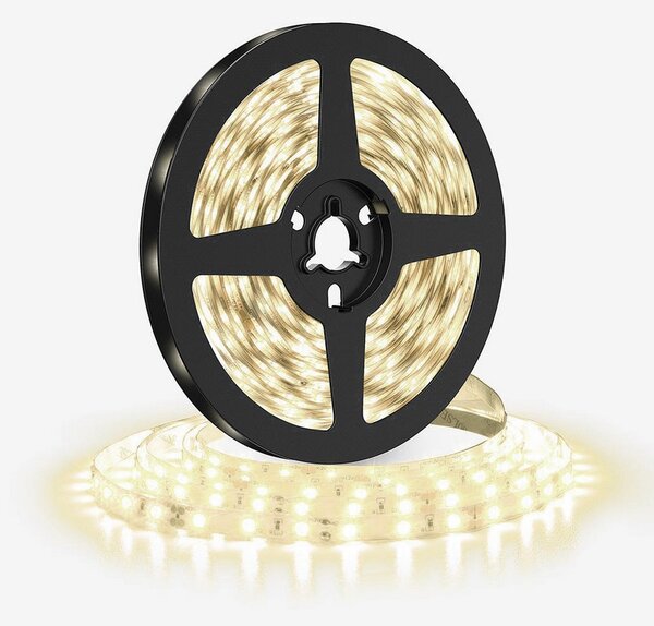 SOLIGHT LED svetelný pás 5m, 120LED/m, 10W/m, 1100lm/m, IP20, studená biela