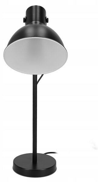 Stolná lampa 1xE27/40W/230V čierna