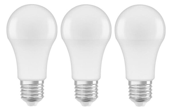 SADA 3x LED Žiarovka A60 E27/10W/230V 4000K