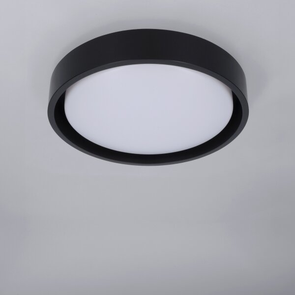 Brilagi - LED stropné svietidlo MATTEO LED/24W/230V priemer 31 cm čierna
