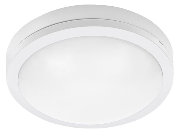 SOLIGHT LED vonkajšie osvetlenie Siena biele 20W, 1500lm, 4000K, IP54, 23cm