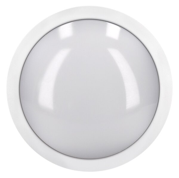 SOLIGHT LED vonkajšie osvetlenie Siena biele 20W, 1500lm, 4000K, IP54, 23cm