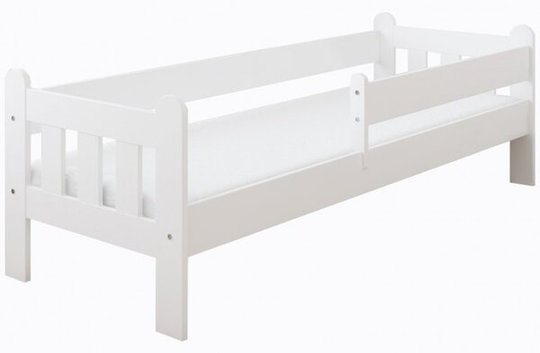 Raj posteli Detská posteľ Stano PW 200x90 cm 200x90 cm biela, sivo-biela