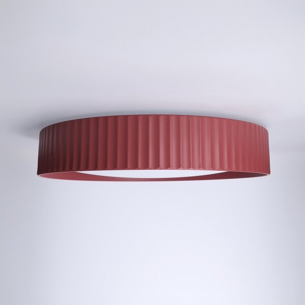 Brilagi-LED Stmievateľné stropné svietidlo LUCIA LED/48W/230V priemer 41 cm červené + DO