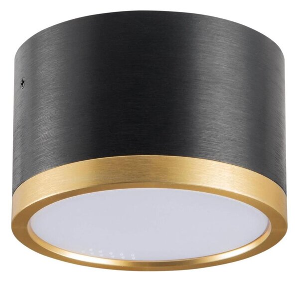 LED Stropné svietidlo MIRELLA 1xGX53/6W/230V čierna/zlatá