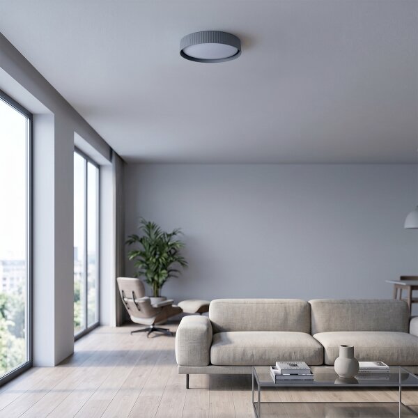 Brilagi - LED stmievateľné stropné svietidlo LUCIA LED/48W/230V pr. 41 cm sivé+DO