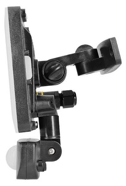SOLIGHT LED reflektor Quick so senzorom, 20W, 1700lm, 4000K, IP44, čierny