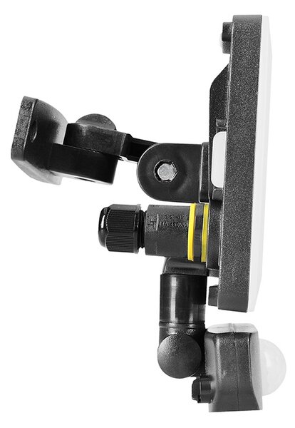 SOLIGHT LED reflektor Quick so senzorom, 20W, 1700lm, 4000K, IP44, čierny