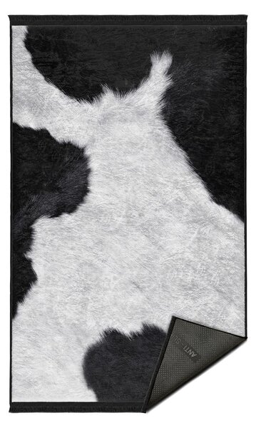 Bielo-čierny koberec behúň 80x200 cm - Mila Home