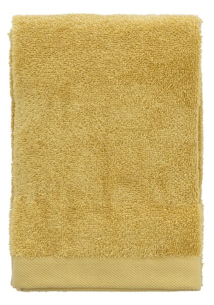 Žltý uterák z bio bavlny 50x100 cm Comfort - Södahl