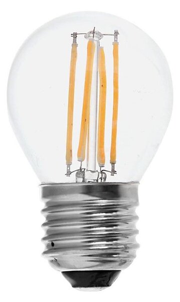 LED Žiarovka FILAMENT G45 E27/6W/230V 6500K