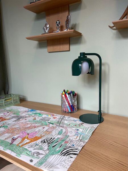 Osram - Stolná lampa DECOR COROLLE 1xG9/20W/230V zelená