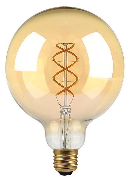 LED Žiarovka FILAMENT G125 E27/5W/230V 1800K