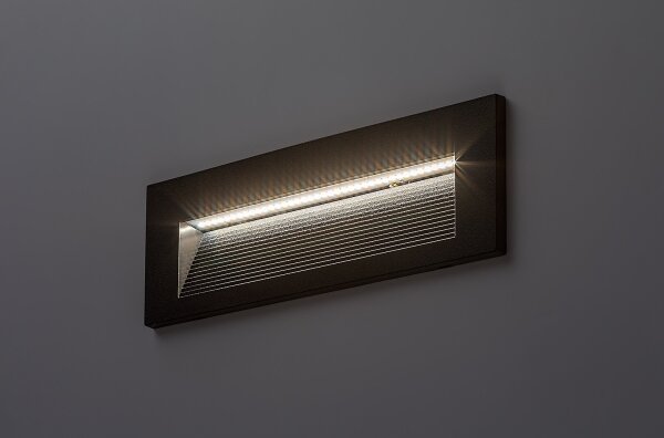 Rabalux 77190 - vonkajšie nástenné LED svietidlo KAVALA LED/6W/230V IP65 čierne