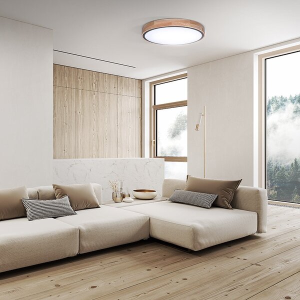 SOLIGHT LED osvetlenie Iron Oak CCT, 48W, 3360lm, 40cm