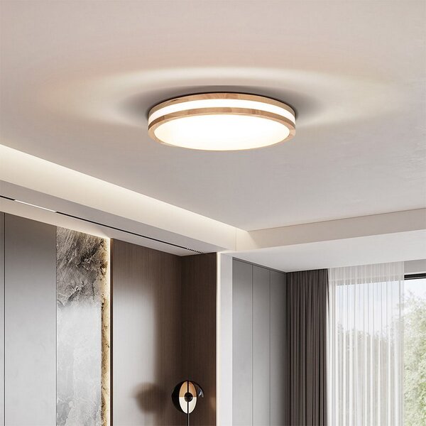 SOLIGHT LED osvetlenie Woody CCT, 48W, 3360lm, 38cm