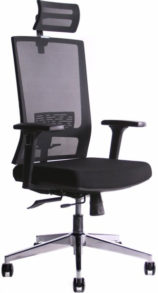 Kancelárska ergonomická stolička Sego TECTON — viac farieb Čierna