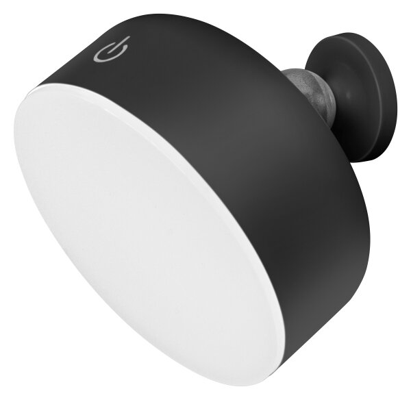 Osram - LED Stmievateľná nabíjacia stolná lampa 3v1 DECOR HELPER LED/1,8W/5V čierna