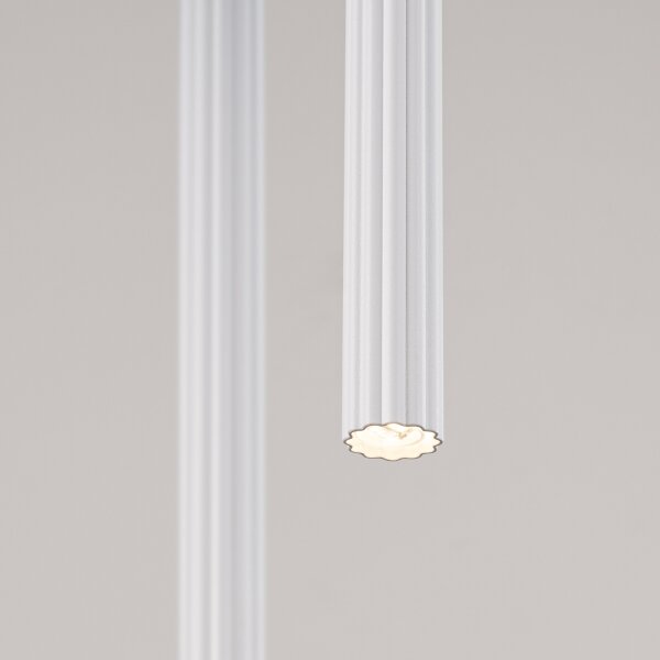 Sollux SL.1866 - Závesný luster ARCHE na lanku 2xG9/8W/230V biela
