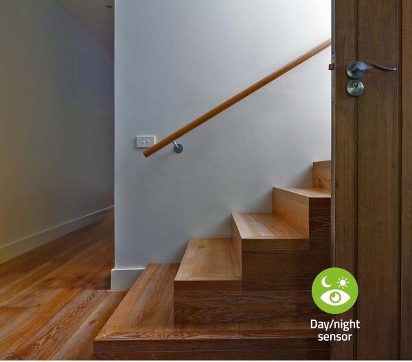 Nedis LNLW10WT - LED Orientačné svietidlo so senzorom do zásuvky LED/0,55W/230V