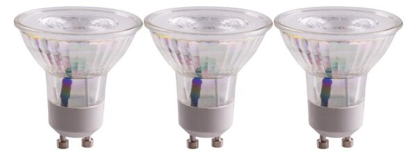 SADA 3x LED Žiarovka GU10/4,5W/230V 4000K