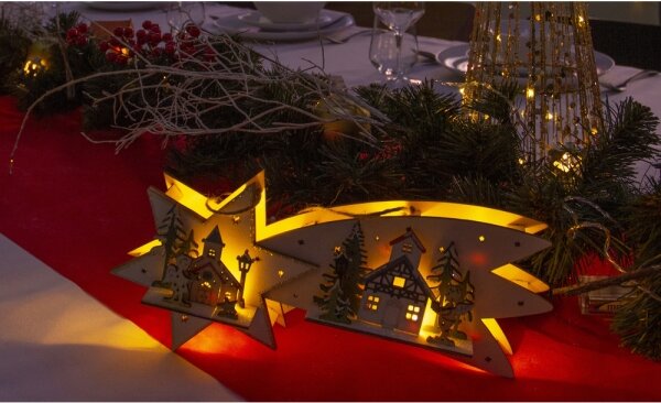 Retlux - LED Vianočná dekorácia LED/2xAA kométa