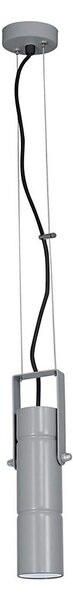 Luster na lanku IMPLODE 1xGU10/8W/230V šedá