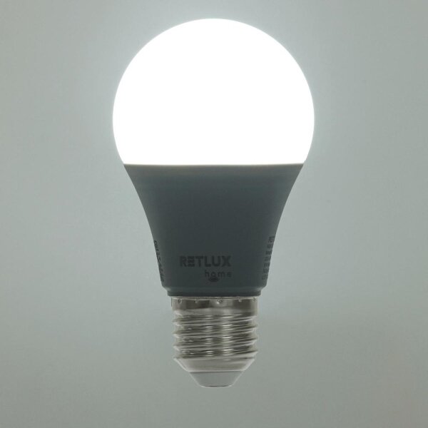 Retlux - LED RGBW Stmievateľná žiarovka A60 E27/9W/230V 2700-6500K Wi-Fi Tuya