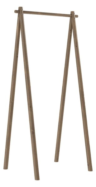 Hnedý stojan na oblečenie z borovicového dreva Hongi - Karup Design