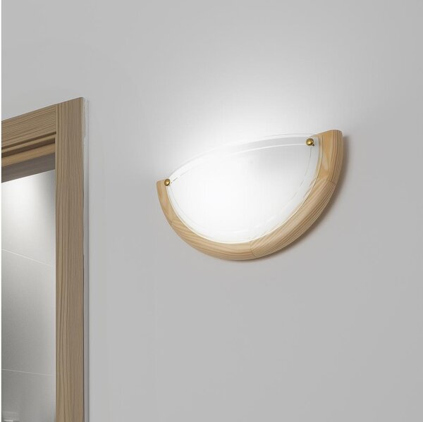 Brilagi - Nástenné svietidlo ORBIS 1xE27/60W/230V 30 cm borovica