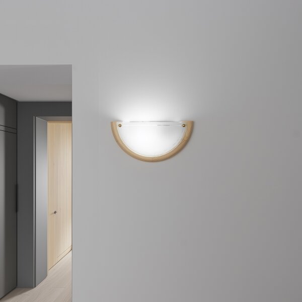 Brilagi - Nástenné svietidlo ORBIS 1xE27/60W/230V 30 cm borovica