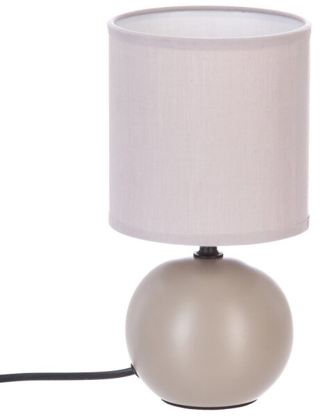 Atmosphera - Stolná lampa TIMÉO 1xE14/60W/230V taupe/krémová