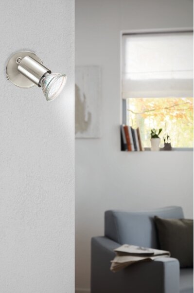 Eglo 92595 - LED Nástenné bodové svietidlo BUZZ-LED 1xGU10/2,8W/230V