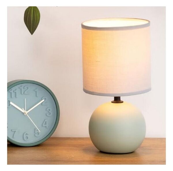 Atmosphera - Stolná lampa TIMÉO 1xE14/60W/230V šedá