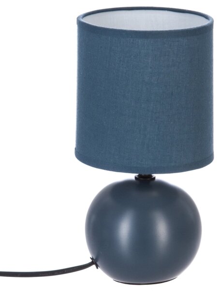 Atmosphera - Stolná lampa TIMÉO 1xE14/60W/230V tmavomodrá
