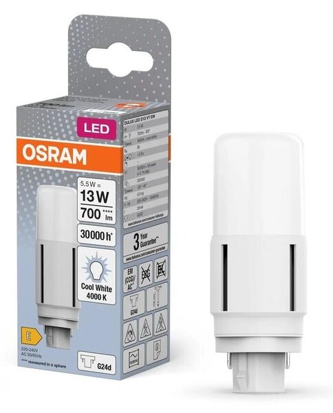 LED Žiarovka G24d/5,5W/230V 4000K - Osram